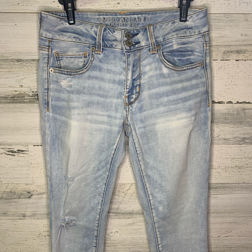 American Eagle Outfitters artist crop jeans